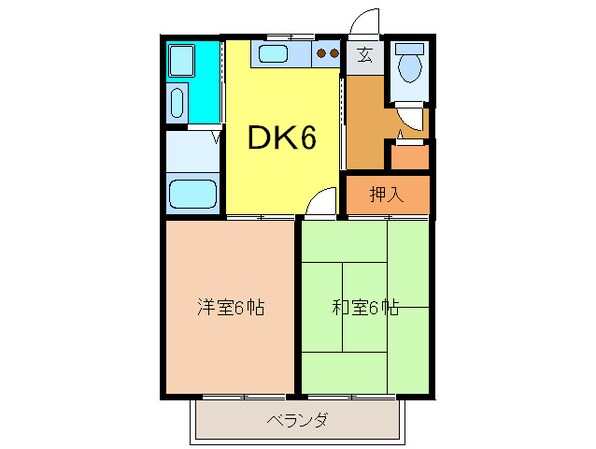 サモワ－ルドの物件間取画像